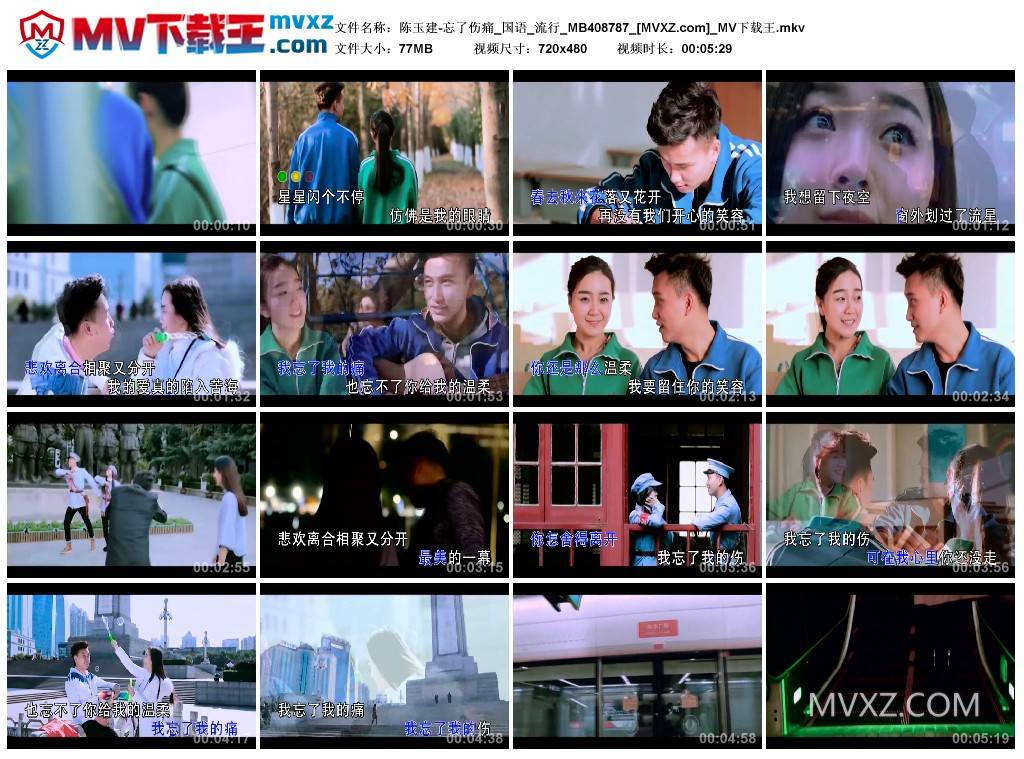 陈玉建-忘了伤痛_国语_流行_MB408787